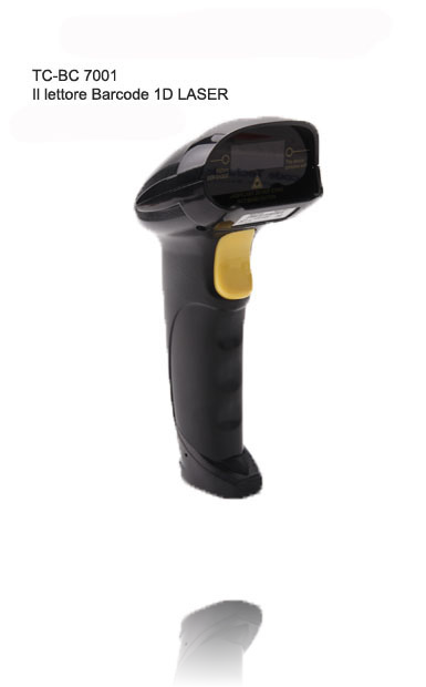 Immagine di LETTORE BARCODE LASER CON FILO USB/PS2