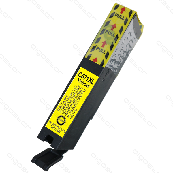 Immagine di (CLI-571Y) CARTUCCIA COMPATIBILE CANON GIALLO