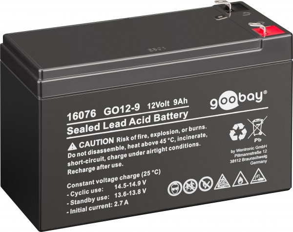 Picture of BATTERIA PER UPS AL PIOMBO 12V 9AH