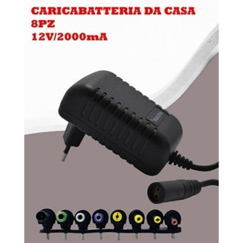 Immagine di ALIMENTATORE UNIVERSALE 12V - 8 ADATTATORI