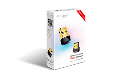 Immagine di ADATTATORE USB WIRELESS TP-LINK TL-WN725N 150MBPS NANO