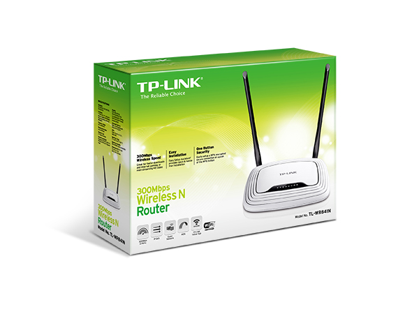 Immagine di ROUTER WIRELESS TP-LINK TL-WR841N 300MBPS 4P LAN