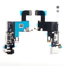 Immagine di FOR IPHONE 6 CHARGING PORT & AUDIO FLEX CABLE WITH FILM WHITE