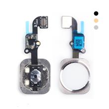 Picture of IPHONE 6 / 6 PLUS HOME BUTTON ASSEMBLY WITH FLEX CABLE SILVER