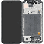 Immagine di LCD + TOUCH SAMSUNG A51 SM-A515F BLACK GH82-21669A GH82-22084A