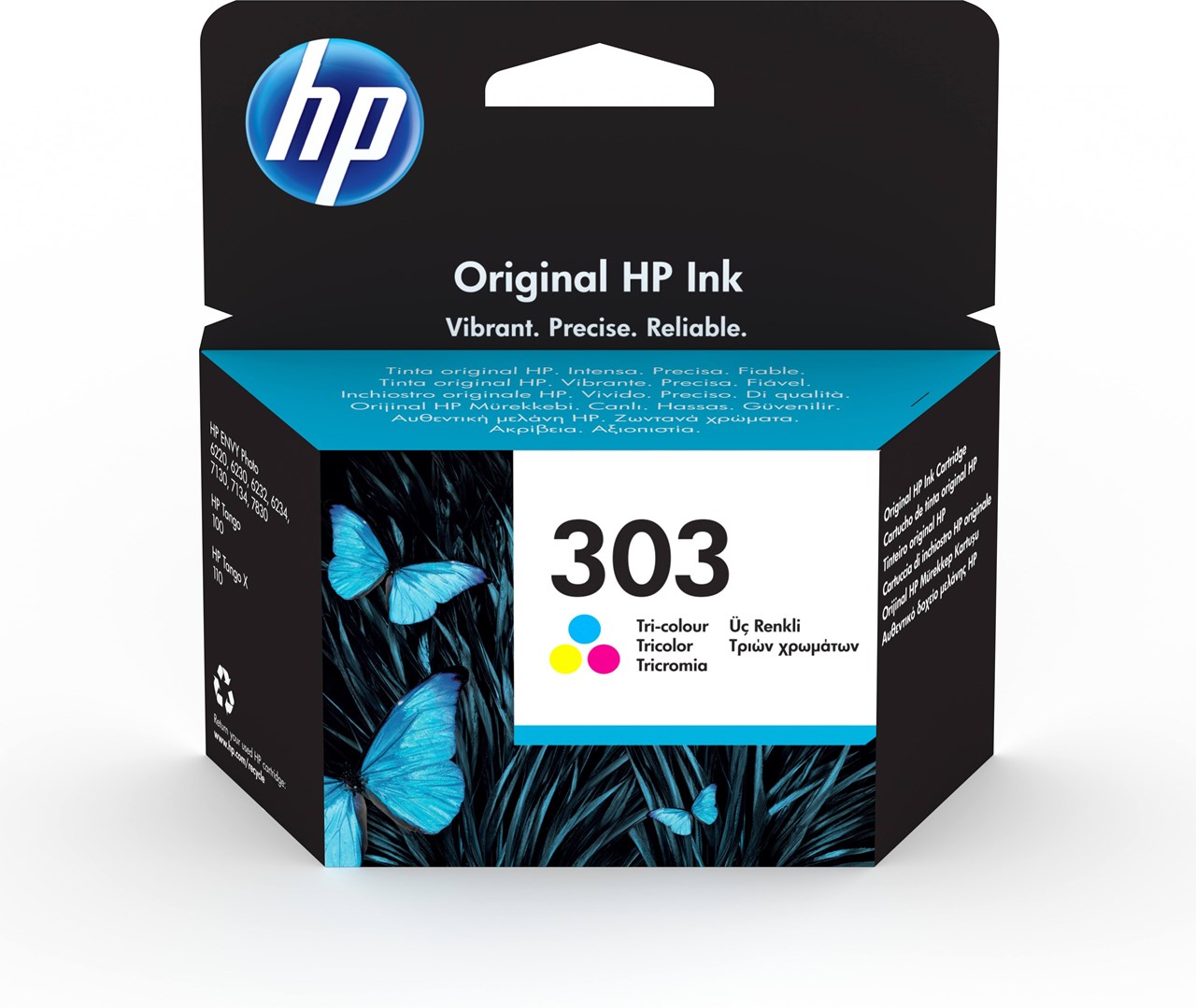 Picture of T6N01AE CARTUCCIA ORIGINALE HP COLORE N 303