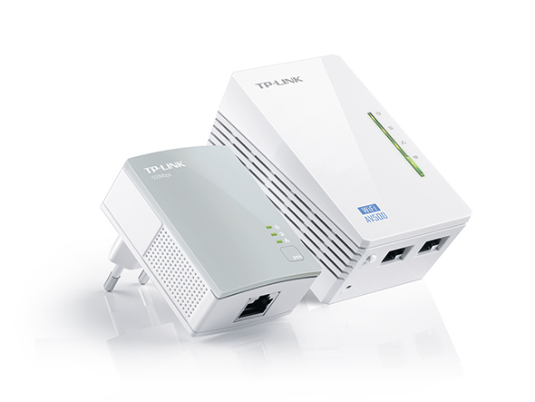 Immagine di POWERLINE TP-LINK TL-WPA4220KIT WIFI N300 CON 2 PORTE LAN