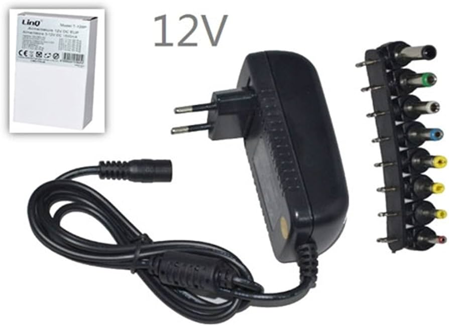 Immagine di ALIMENTATORE UNIVERSALE 12V - 8 ADATTATORI