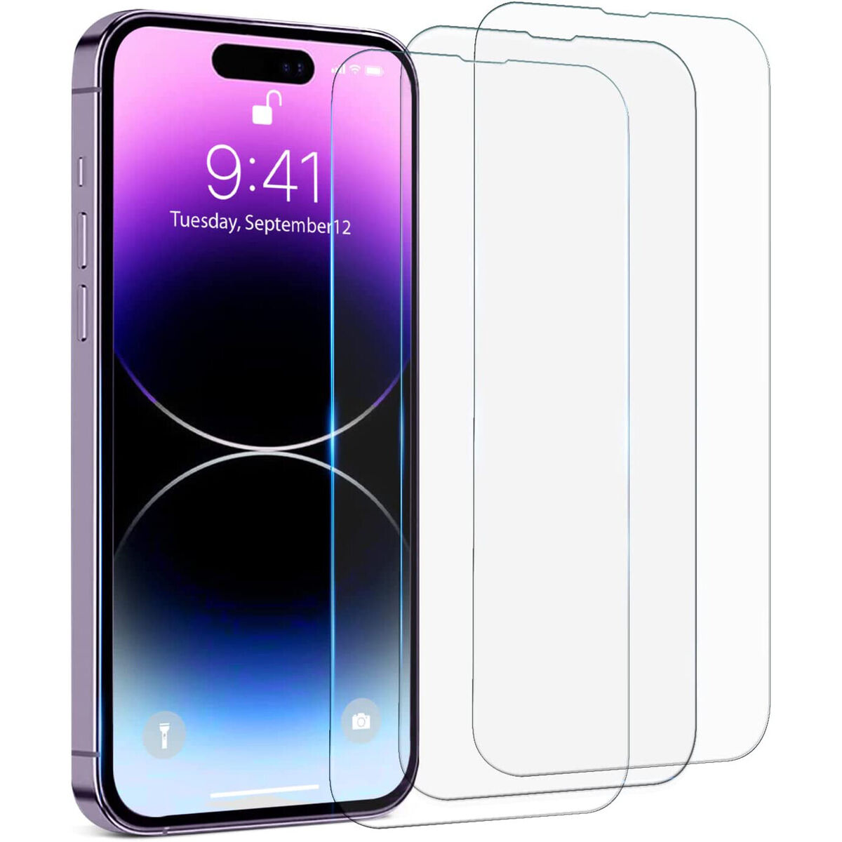 Immagine di VETRO TEMPERATO IPHONE 13 PRO MAX / 14 PLUS