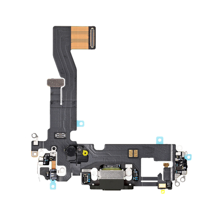 Immagine di FOR IPHONE 12 / 12 PRO CHARGING PORT FLEX CABLE BLACK