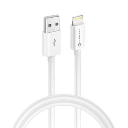 Immagine di CAVO FORCELL USB A TO LIGHTNING 8-PIN MFI 2,4A/5V 12W C703 1M WHITE