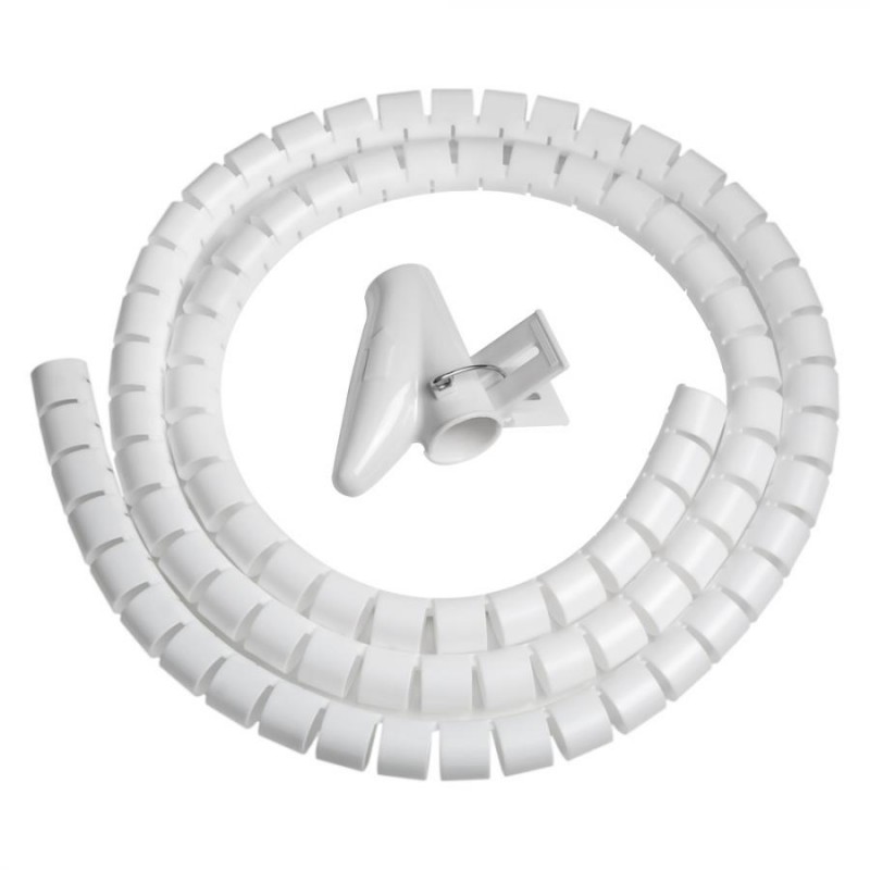 Immagine di AVVOLGICAVO SPIRALE 1.5MT BIANCO SN21505/WH