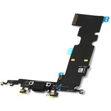 Immagine di FOR IPHONE 8 PLUS CHARGING PORT FLEX CABLE BLACK