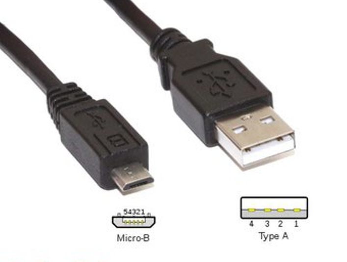 0,5m Cavo USB 1.1/2.0 A-B per USB-terminali #m318 