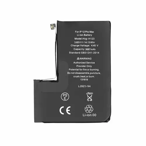 Immagine di BATTERIA IPHONE 12 PRO MAX 3500 MAH POLYMER HQ BOX