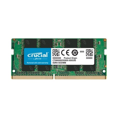 Immagine di DDR-4 SO DIMM 8GB 3200MHZ CRUCIAL CT8G4SFRA32A