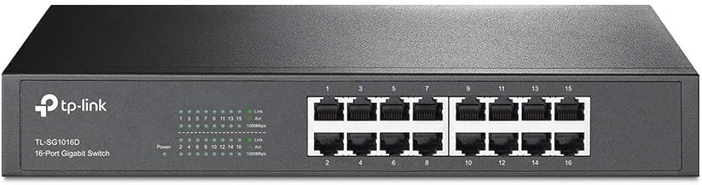 Picture of SWITCH 16P LAN GIGABIT TP-LINK TL-SG1016D