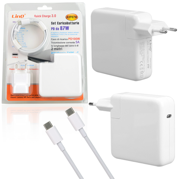 Picture of LINQ SET CARICABATTERIE PD DA 87W A3P87W