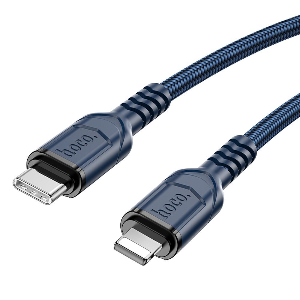 Immagine di HOCO CAVO USB TIPO-C A IPHONE LIGHTNING 8-PIN PD 3A 20W 2,0M BLU X59