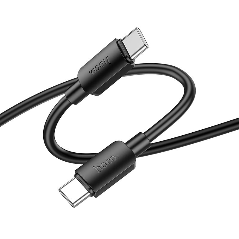 Immagine di HOCO CAVO TYPE C A TYPE C HYPER POWER DELIVERY 60W 1M NERO X96