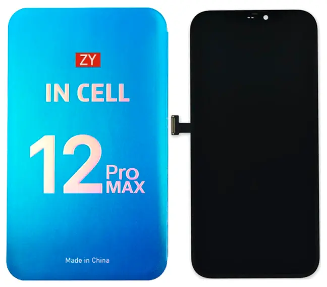 Picture of IPHONE 12 PRO MAX 6,7'' NERO ZY-LTPS IC INTERCAMBIABILE