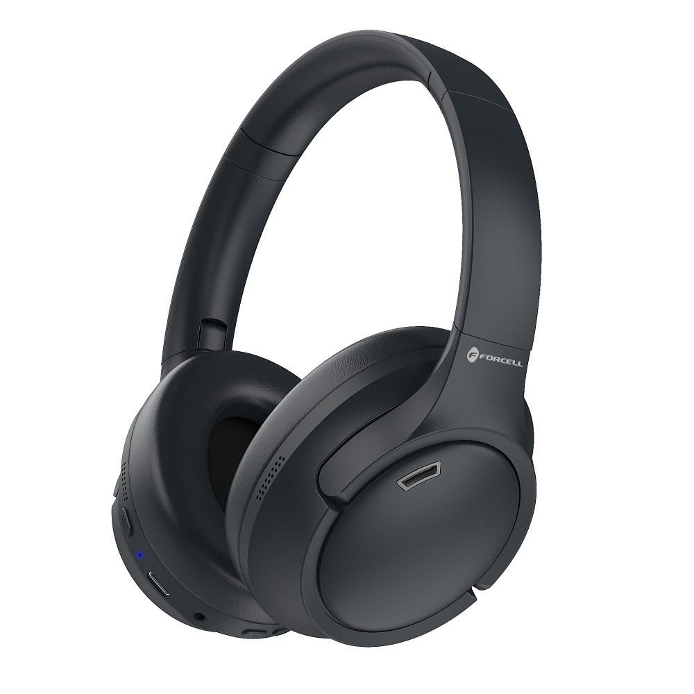 Immagine di CUFFIE FORCELL F-AUDIO VIBE ANC BLUETOOTH SENZA FILI ANC + TUYA APP BLACK