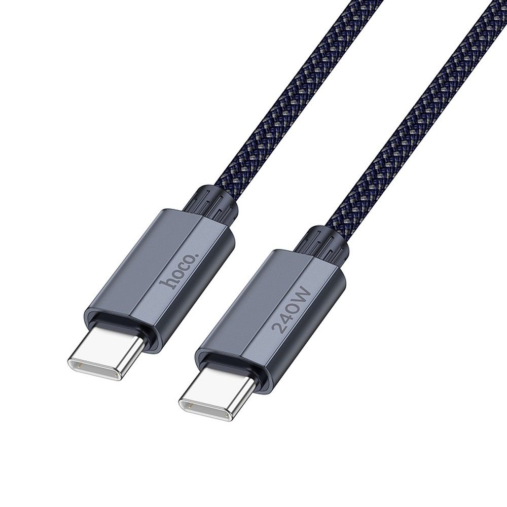 Immagine di CAVO HOCO DA TIPO C A TIPO C PD QC3.0 5A 240W U134 1,8 M GRIGIO