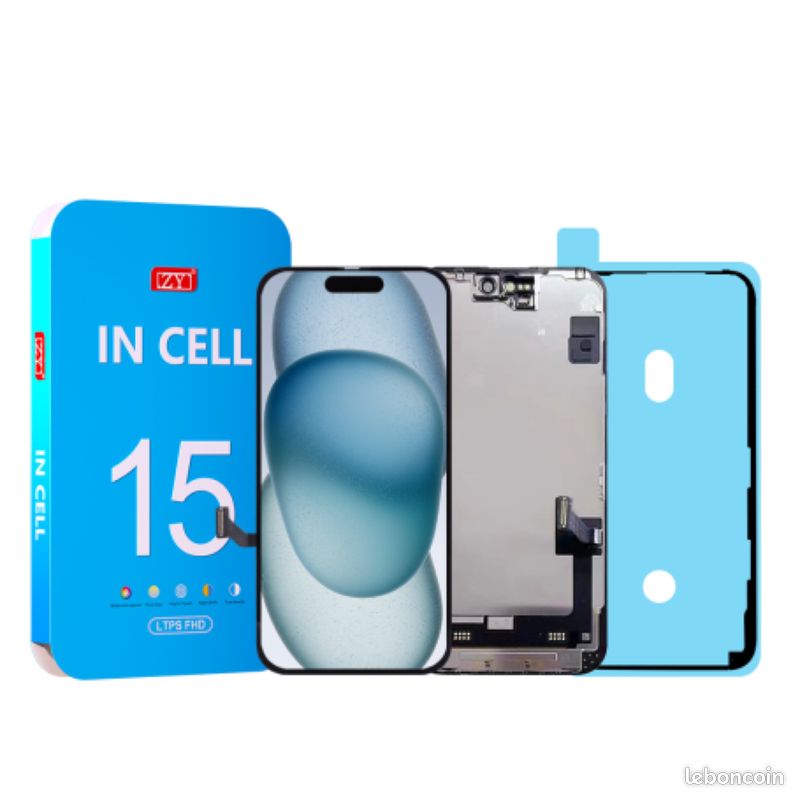 Immagine di IPHONE 15 6,12'' NERO ZY LTPS IC INTERCAMBIABILE