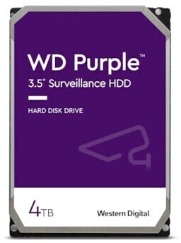 Immagine di HARD DISK SATA3 3.5'' WD 4TB WD43PURZ PURPLE
