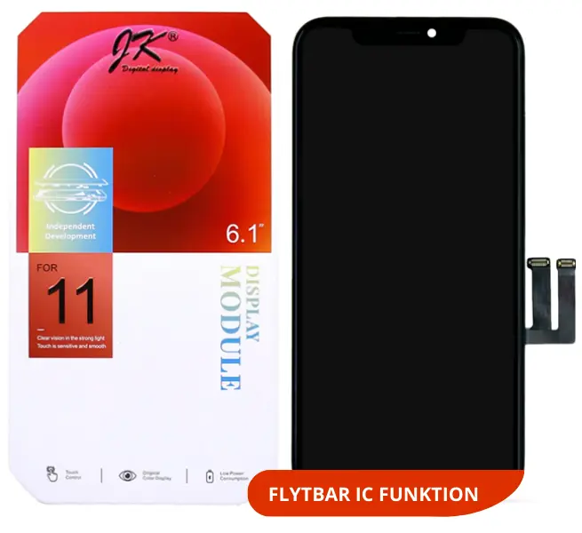 Picture of DISPLAY IPHONE 11 6,1'' NERO JK FULLHD INCELL IC INTERCAMBIABILE