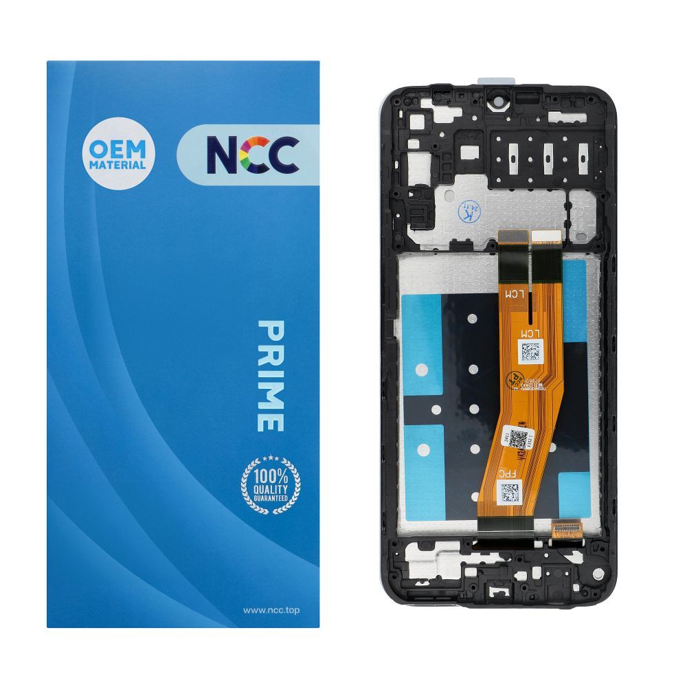 Picture of DISPLAY SAMSUNG A14 4G A145B/P/R NCC OEM TELAIO CON COMPONENTI