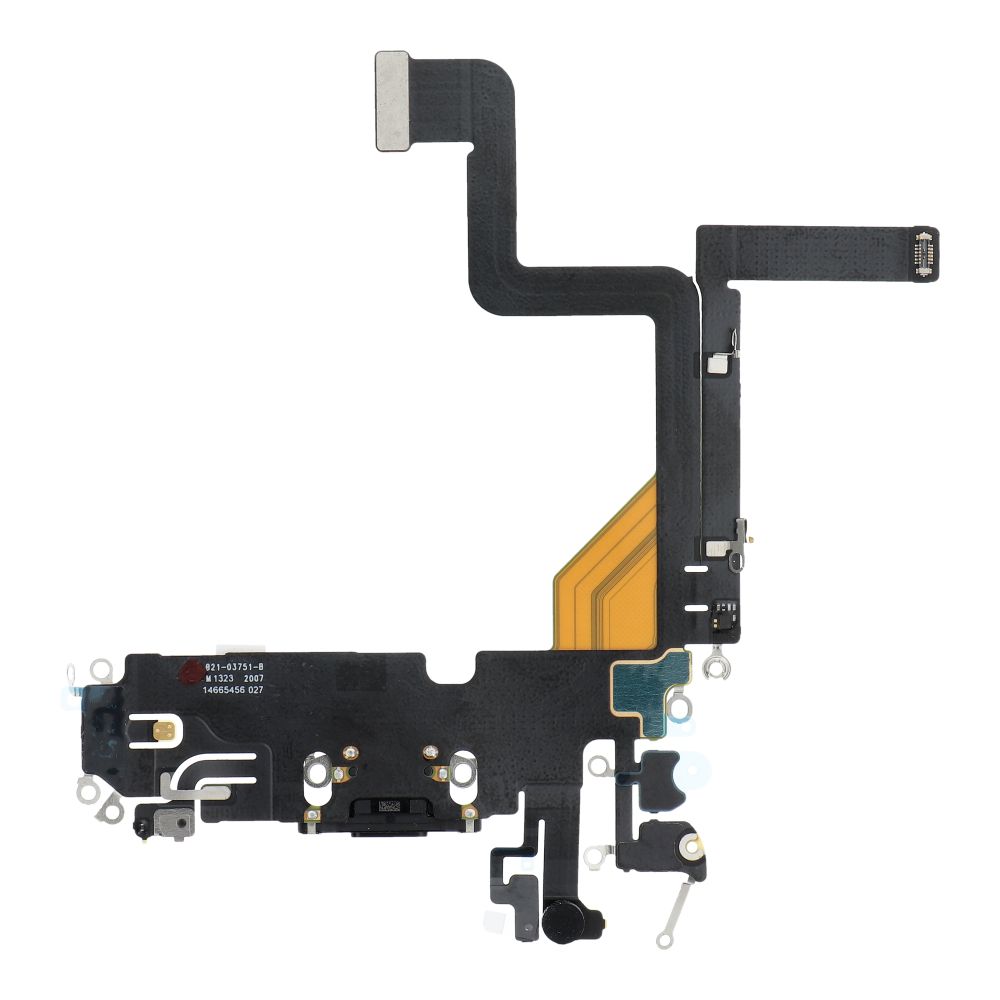 Immagine di IPHONE 14 PRO CHARGING PORT FLEX CABLE NERO (RIMOZIONE)