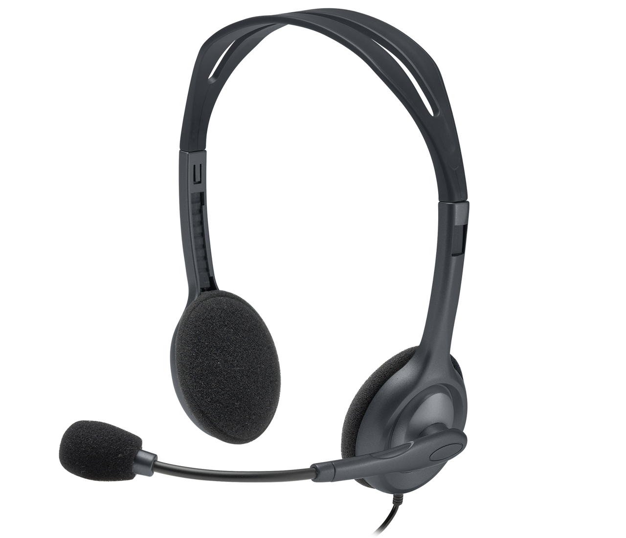 Immagine di CUFFIE LOGITECH H111 STEREO CON MIC. E CANCELL. RUMORE JACK 3.5MM