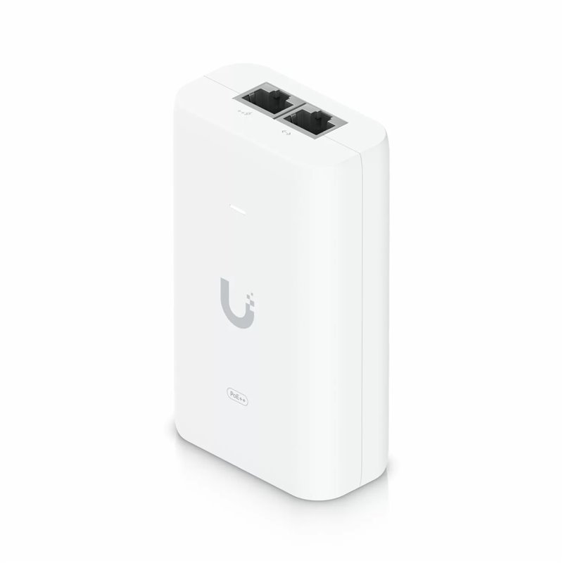 Immagine di UBIQUITI U-POE++ GIGABIT POE INJECTOR 48V/1,25A (60W) WHITE