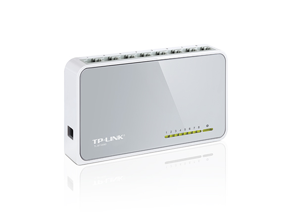 Immagine di SWITCH 8P LAN 10/100 TP-LINK TL-SF1008D