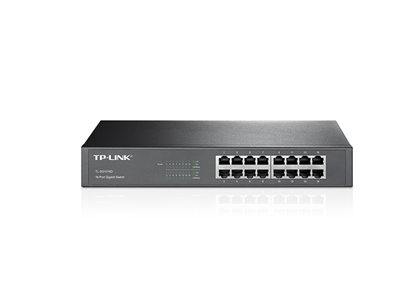 Immagine di SWITCH 16P LAN GIGABIT TP-LINK TL-SG1016D