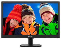 Immagine di MONITOR LED 18.5'' PHILIPS 193V5LSB2/10 1366X768 16:9 5MS 10M:1 VGA GLOSSY BLACK
